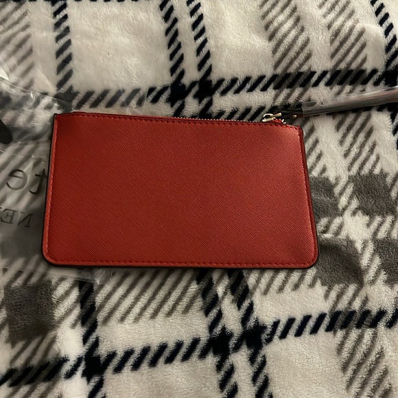 Kate Spade ♠️ Brand New Red Clutch - Picture 3 of 10